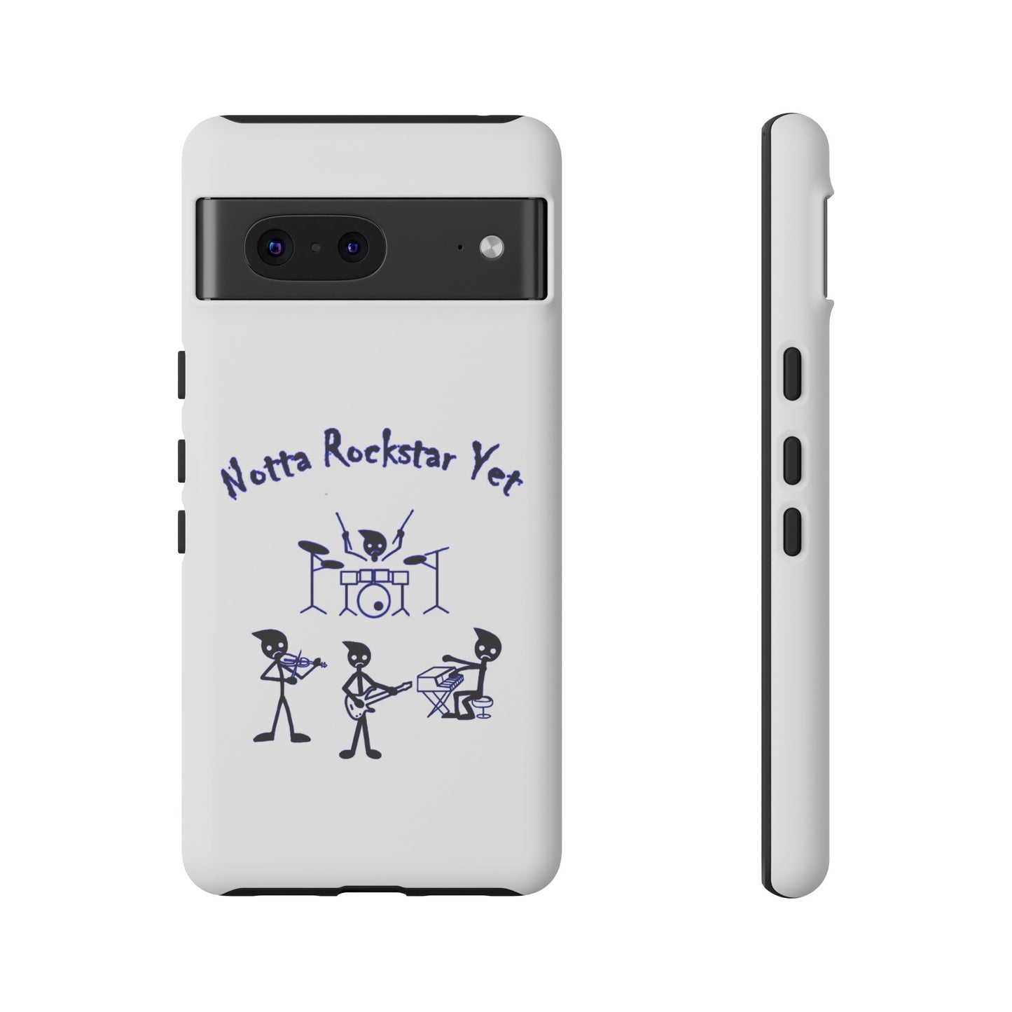 Notta Rockstar Yet Phone Case (Blue)