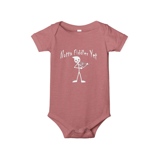 Notta Fiddler Yet-Infant Jersey One Piece - American