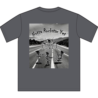 Notta Rockstar Yet Unisex Sueded T-Shirt -Music Vibe Top