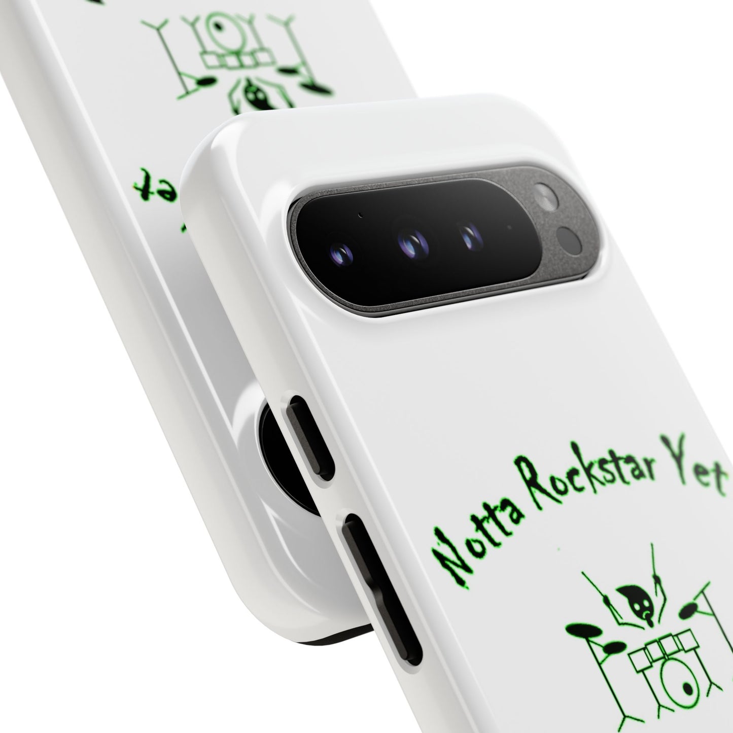 Notta Rockstar Yet Phone Case (Green)