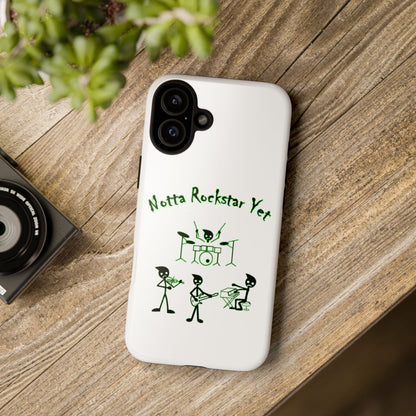 Notta Rockstar Yet Phone Case (Green)