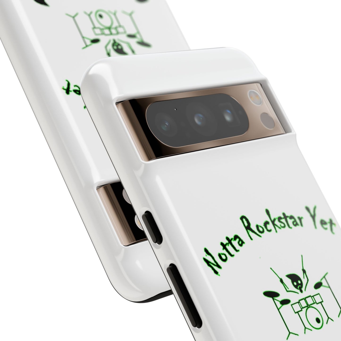 Notta Rockstar Yet Phone Case (Green)