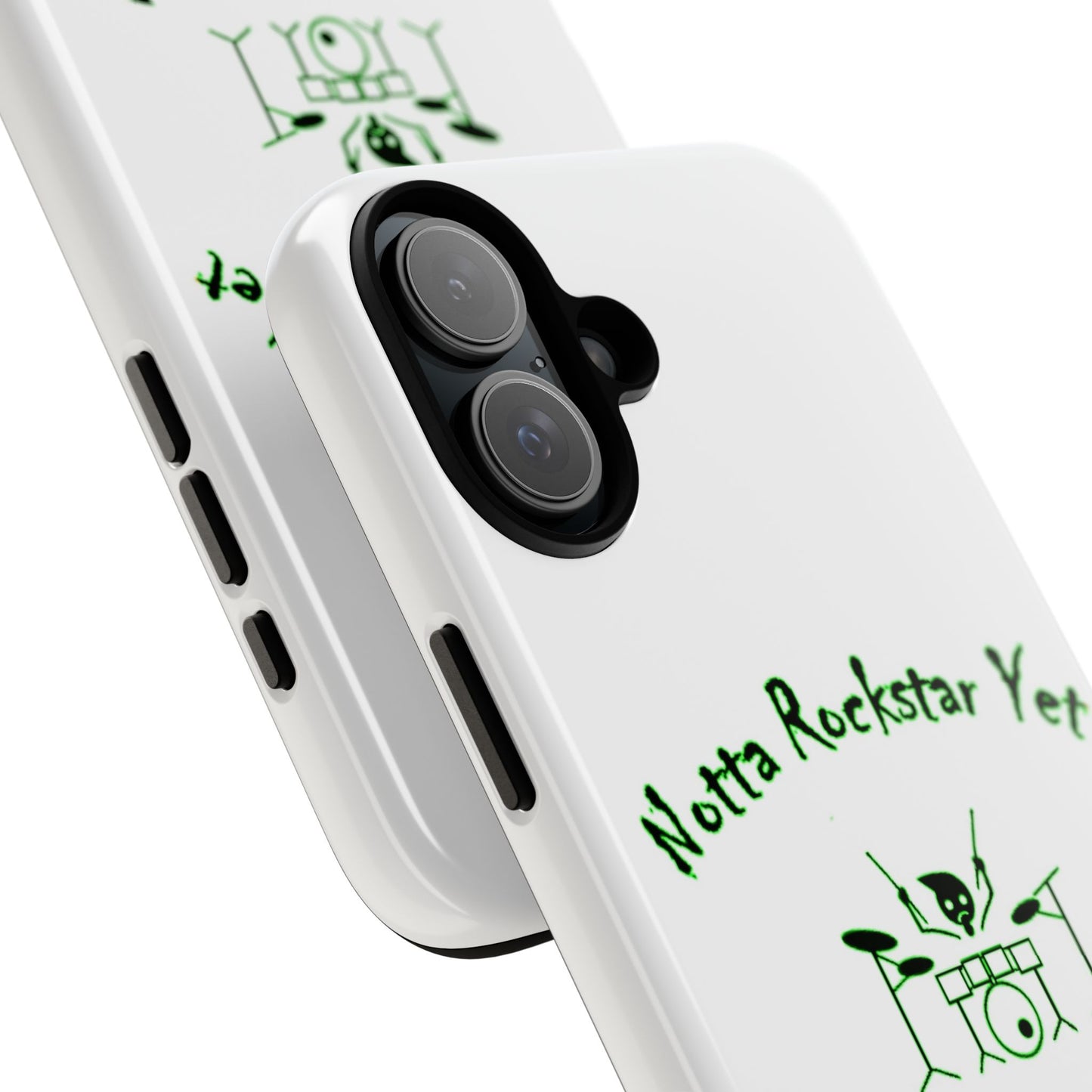 Notta Rockstar Yet Phone Case (Green)