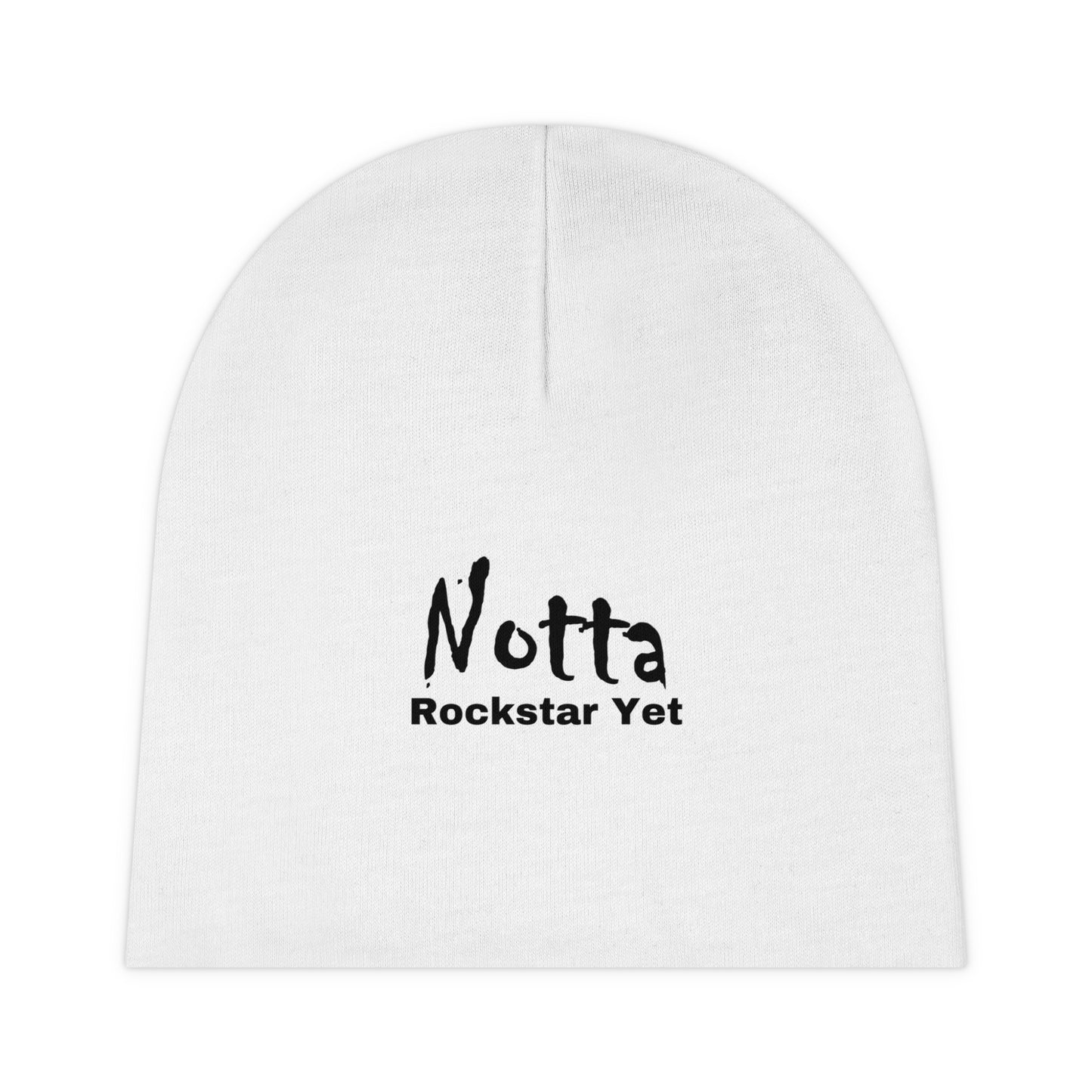 Notta Rockstar Yet Baby Beanie (AOP)