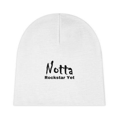 Notta Rockstar Yet Baby Beanie (AOP)