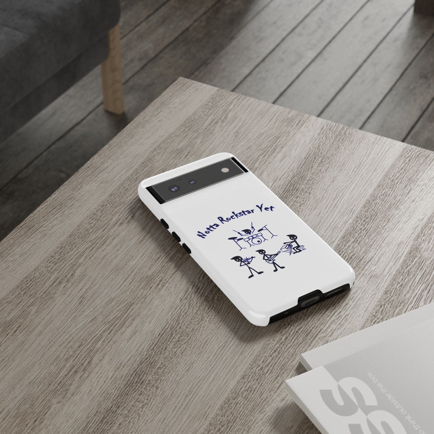 Notta Rockstar Yet Phone Case (Blue)