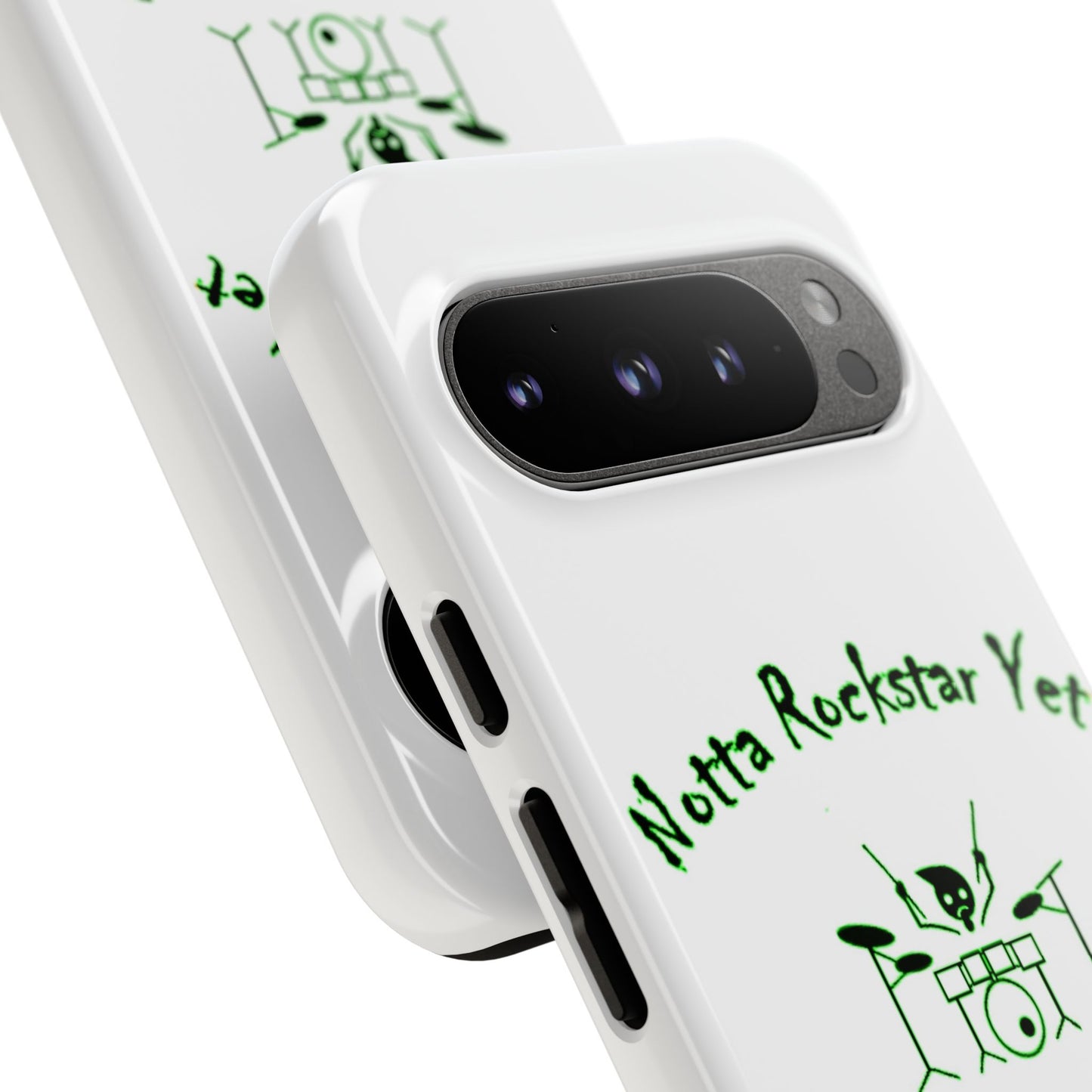 Notta Rockstar Yet Phone Case (Green)