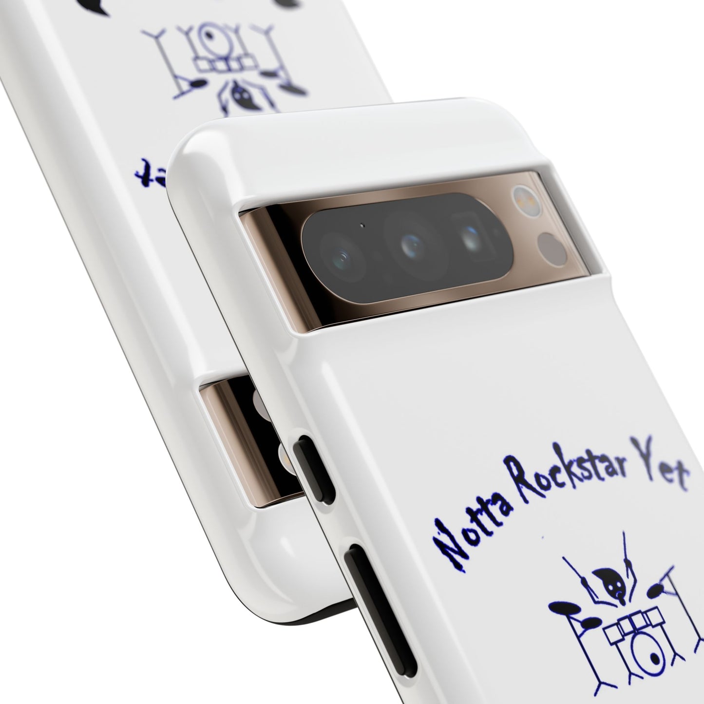 Notta Rockstar Yet Phone Case (Blue)