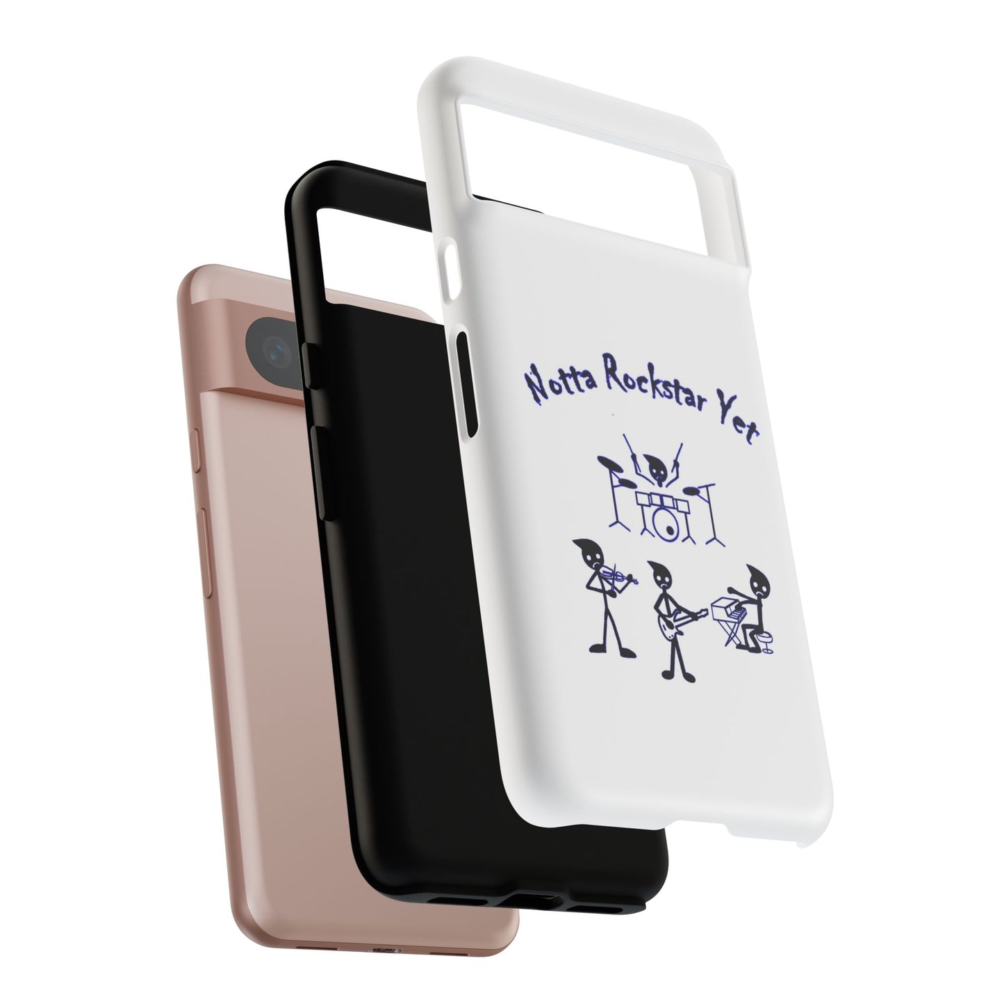Notta Rockstar Yet Phone Case (Blue)