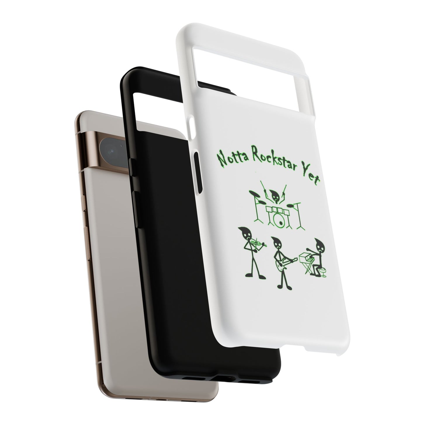 Notta Rockstar Yet Phone Case (Green)