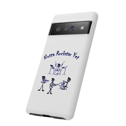 Notta Rockstar Yet Phone Case (Blue)