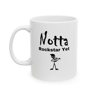 Notta Fiddler Yet Ceramic Mug, (11oz, 15oz)