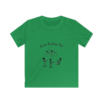 Notta Rockstar Yet Kids Tee - Fun, Playful T-Shirt for Aspiring Musicians