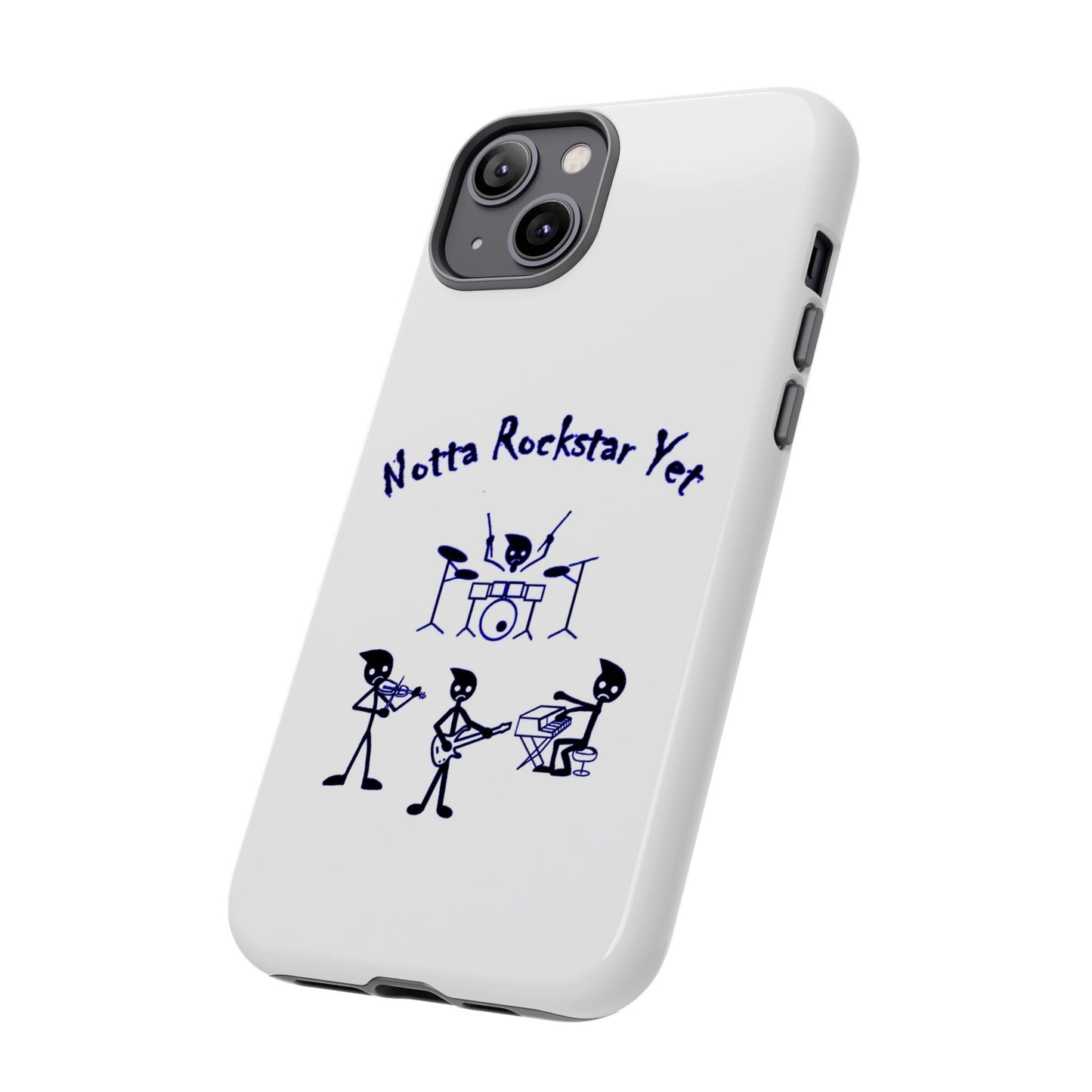 Notta Rockstar Yet Phone Case (Blue)