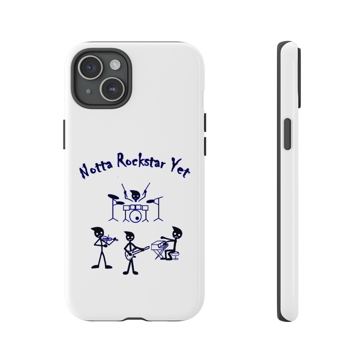 Notta Rockstar Yet Phone Case (Blue)