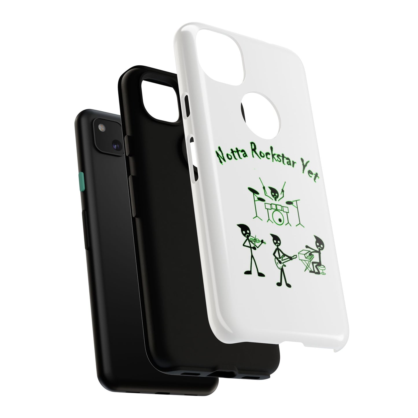 Notta Rockstar Yet Phone Case (Green)