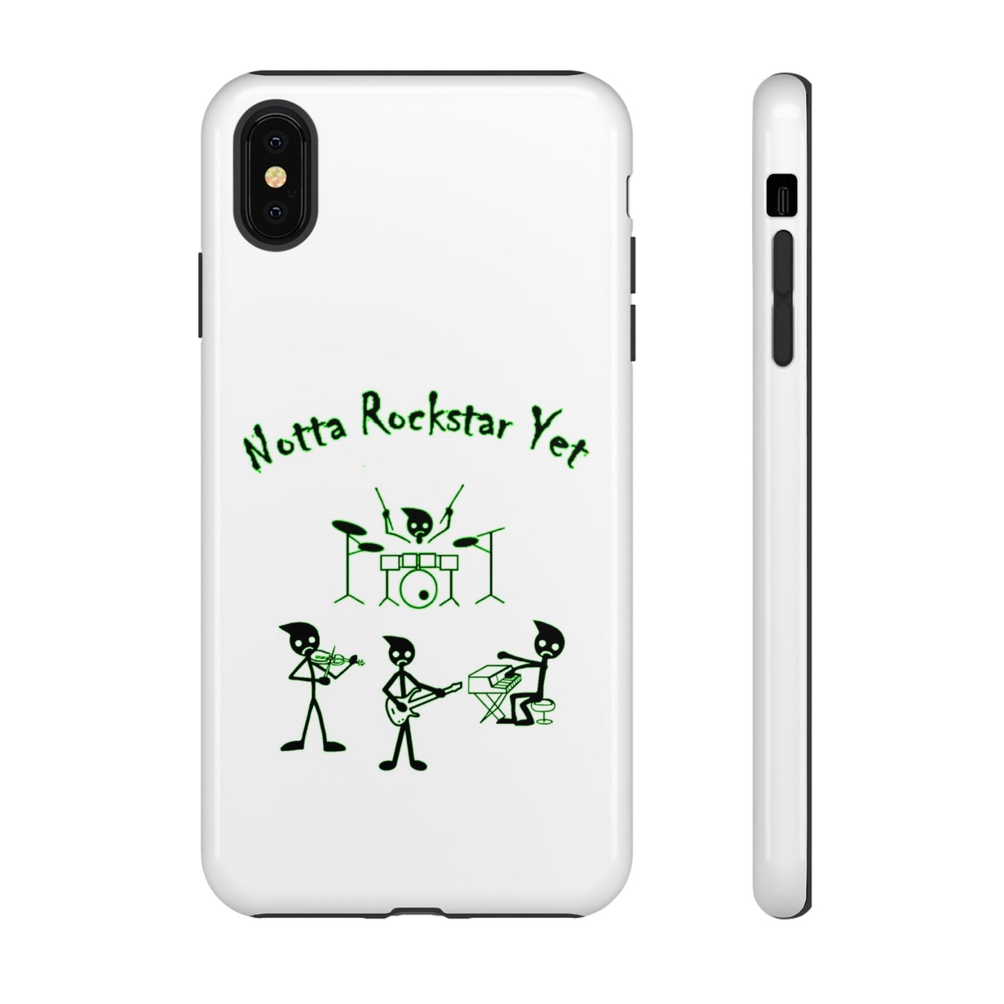 Notta Rockstar Yet Phone Case (Green)