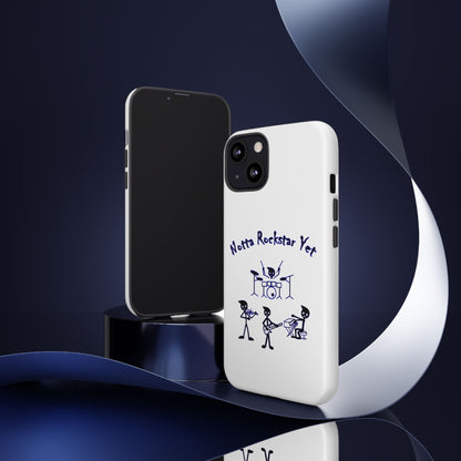 Notta Rockstar Yet Phone Case (Blue)