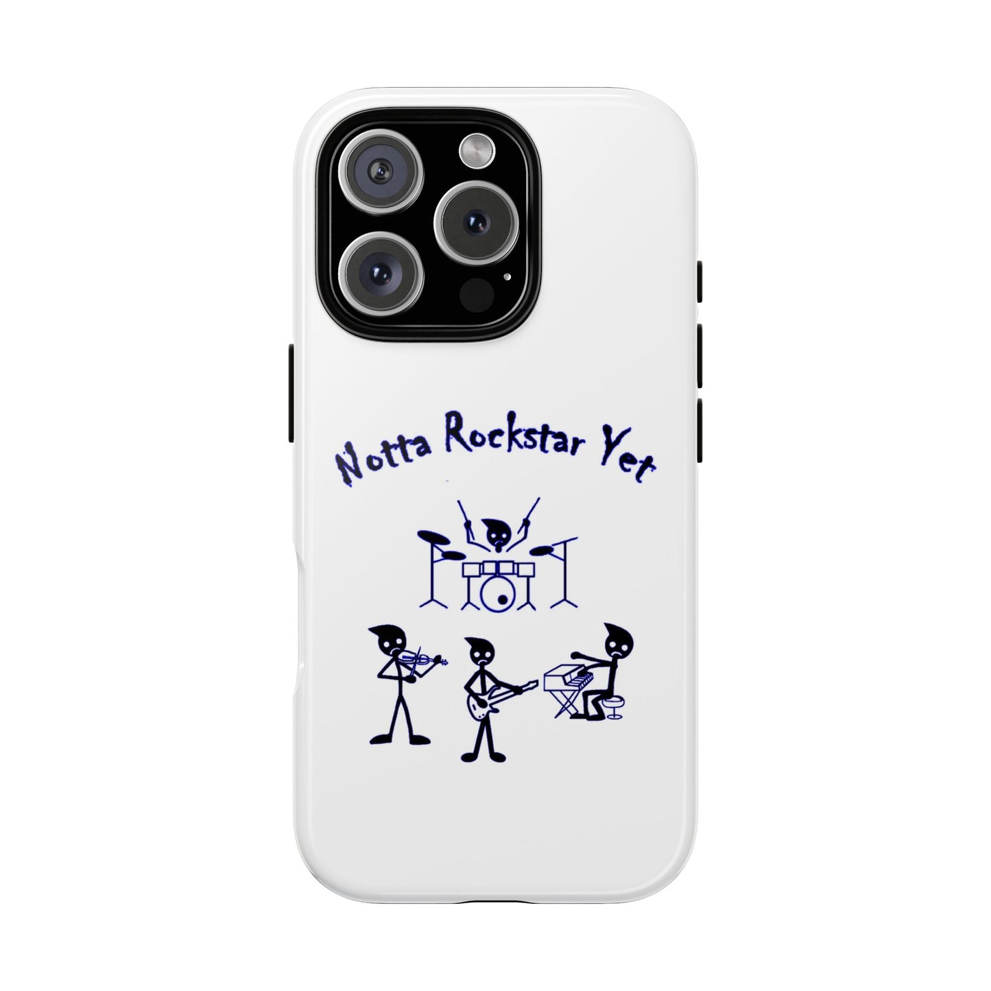 Notta Rockstar Yet Phone Case (Blue)