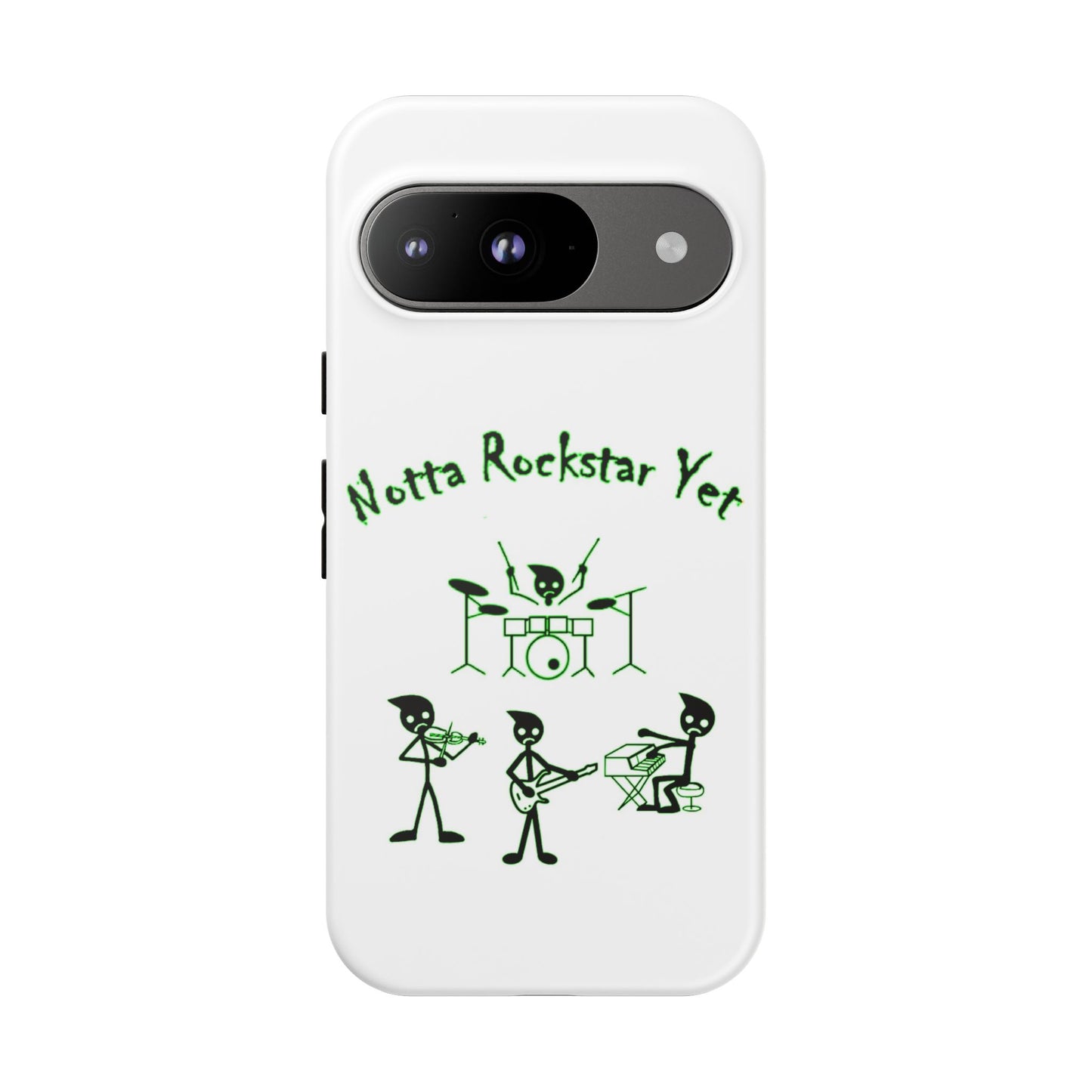 Notta Rockstar Yet Phone Case (Green)