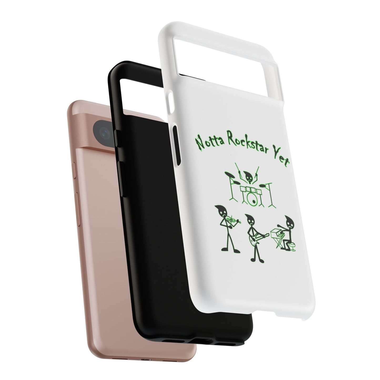 Notta Rockstar Yet Phone Case (Green)