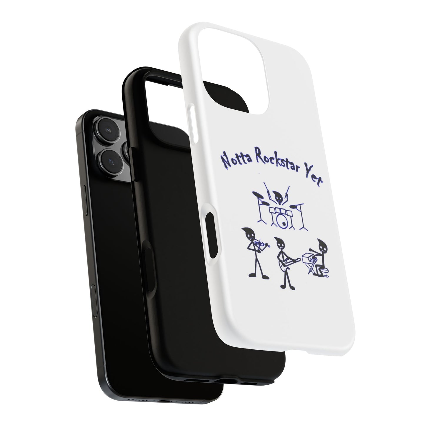 Notta Rockstar Yet Phone Case (Blue)