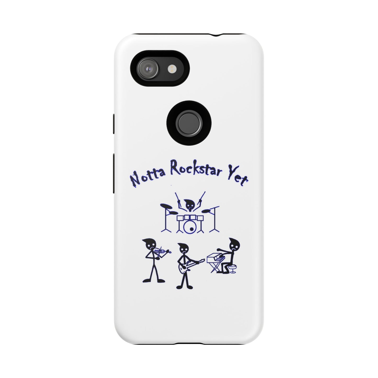 Notta Rockstar Yet Phone Case (Blue)
