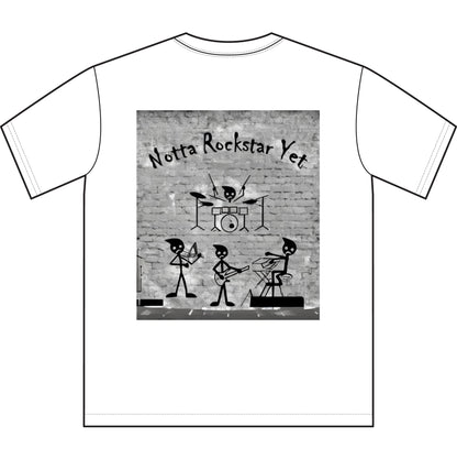 Notta Rockstar Yet Unisex Sueded T-Shirt -Music Vibe Top