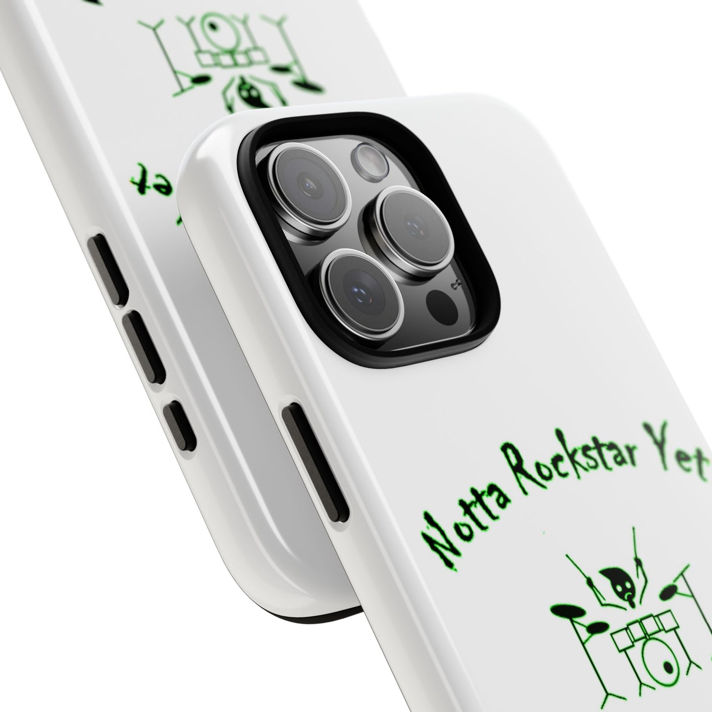 Notta Rockstar Yet Phone Case (Green)