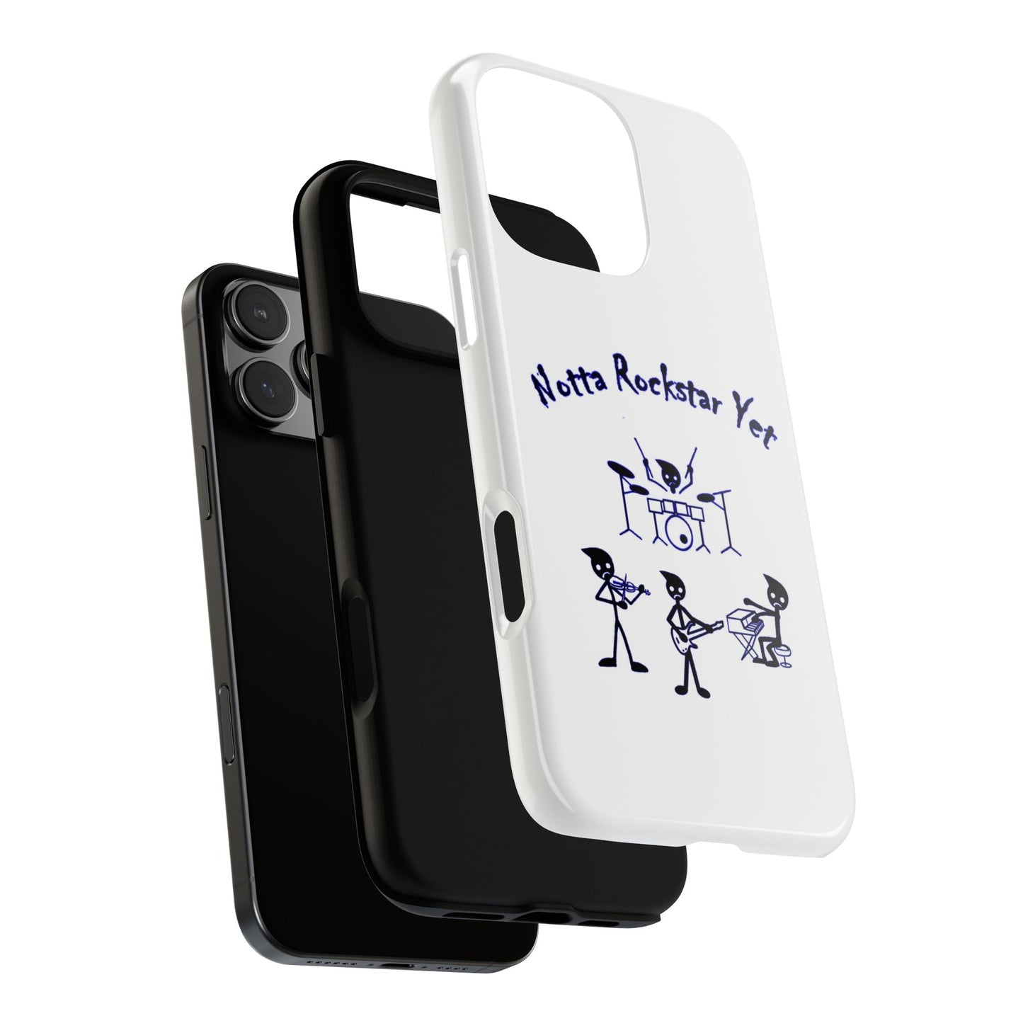 Notta Rockstar Yet Phone Case (Blue)