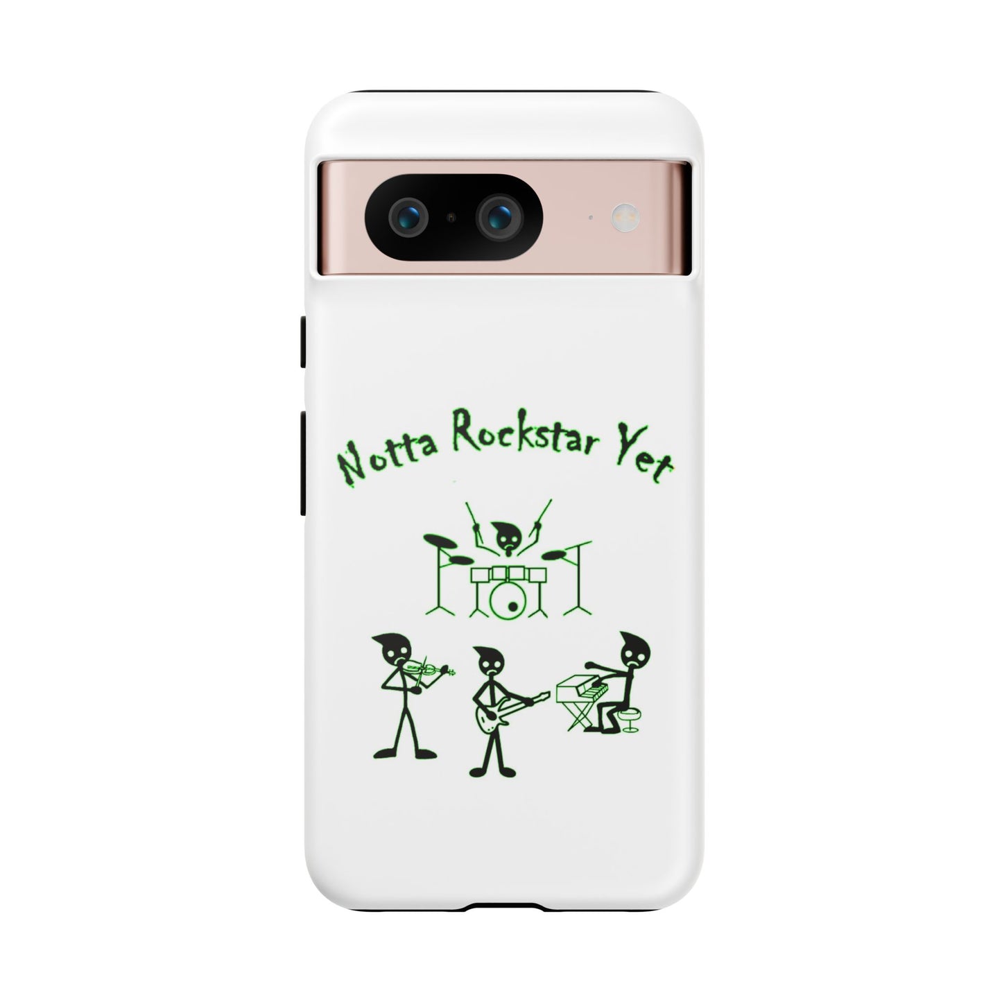 Notta Rockstar Yet Phone Case (Green)