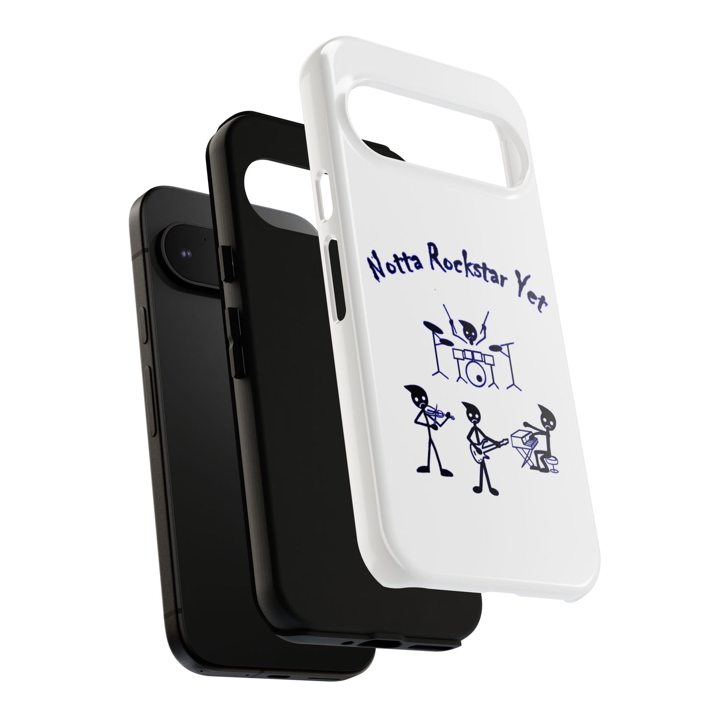 Notta Rockstar Yet Phone Case (Blue)