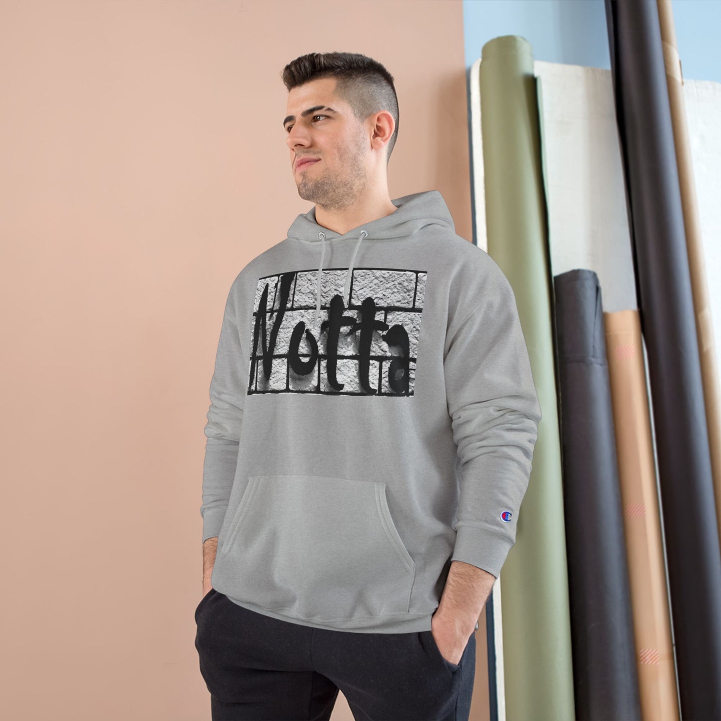 Notta Rockstar Yet Champion Hoodie - Street Style Sweatshirt