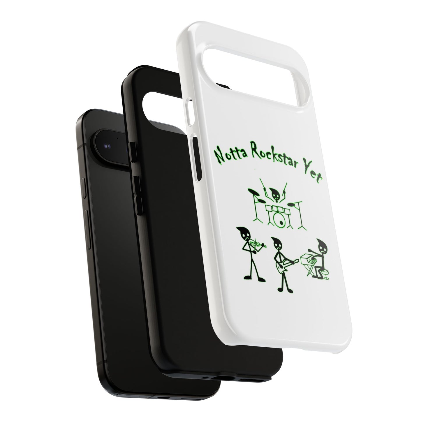 Notta Rockstar Yet Phone Case (Green)