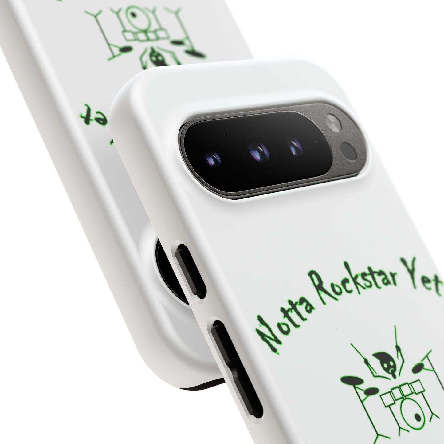 Notta Rockstar Yet Phone Case (Green)