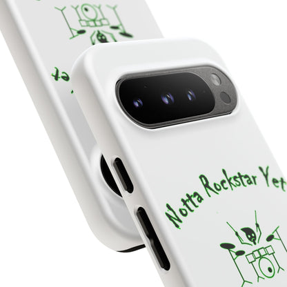 Notta Rockstar Yet Phone Case (Green)