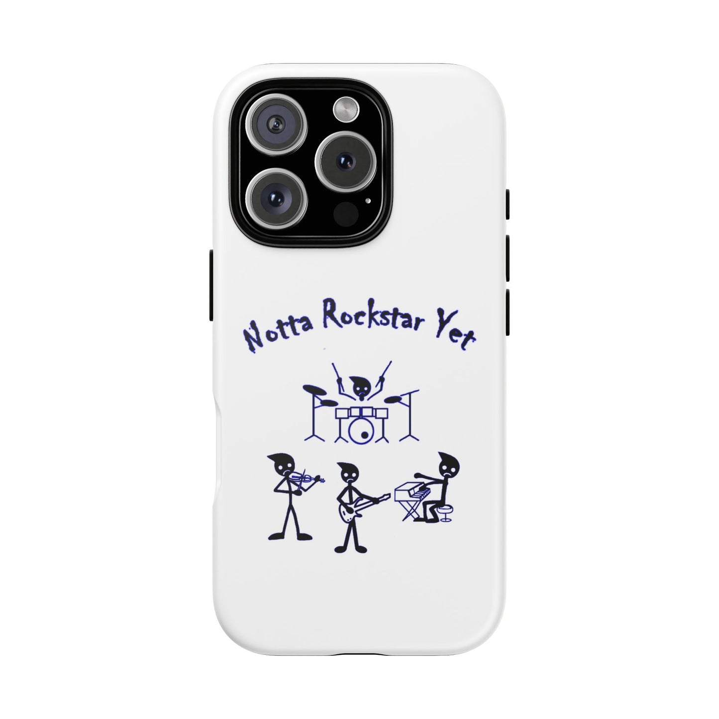 Notta Rockstar Yet Phone Case (Blue)