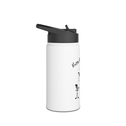 Notta Rockstar Yet Stainless Steel Water Bottle - Fun Musician Design for Musicians & Music Lovers