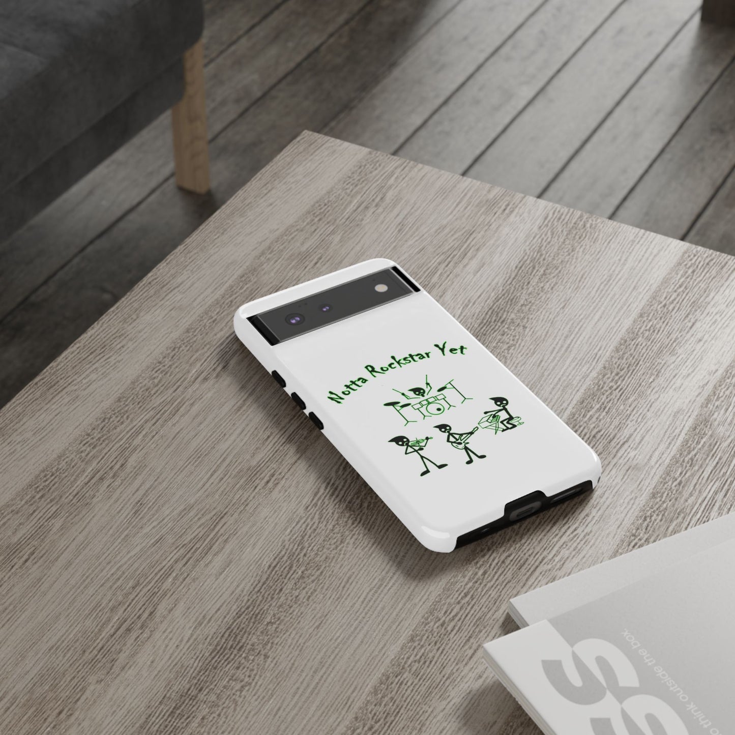 Notta Rockstar Yet Phone Case (Green)