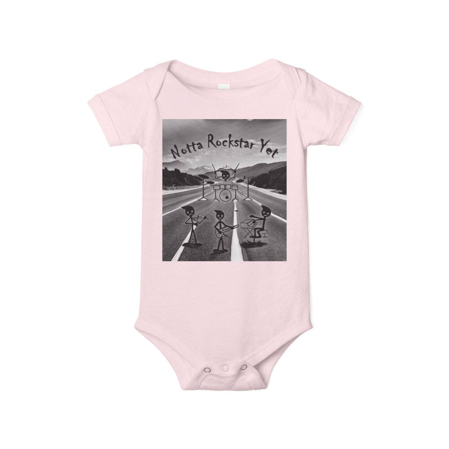 Notta Rockstar Yet-Infant Jersey One Piece - American