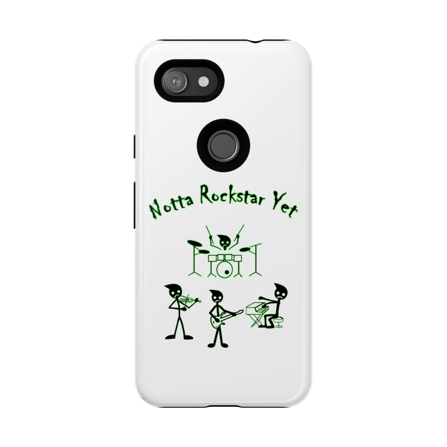 Notta Rockstar Yet Phone Case (Green)