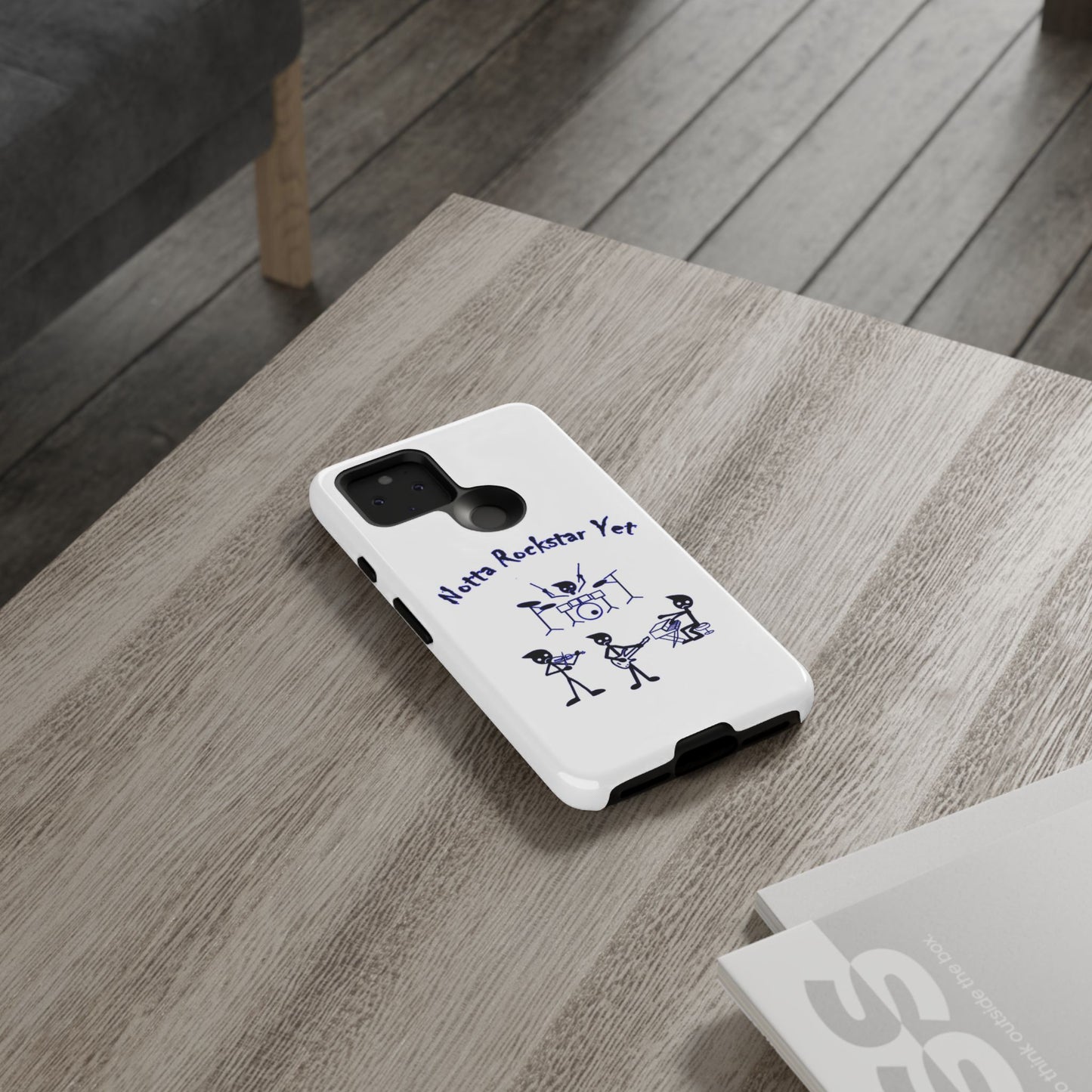 Notta Rockstar Yet Phone Case (Blue)