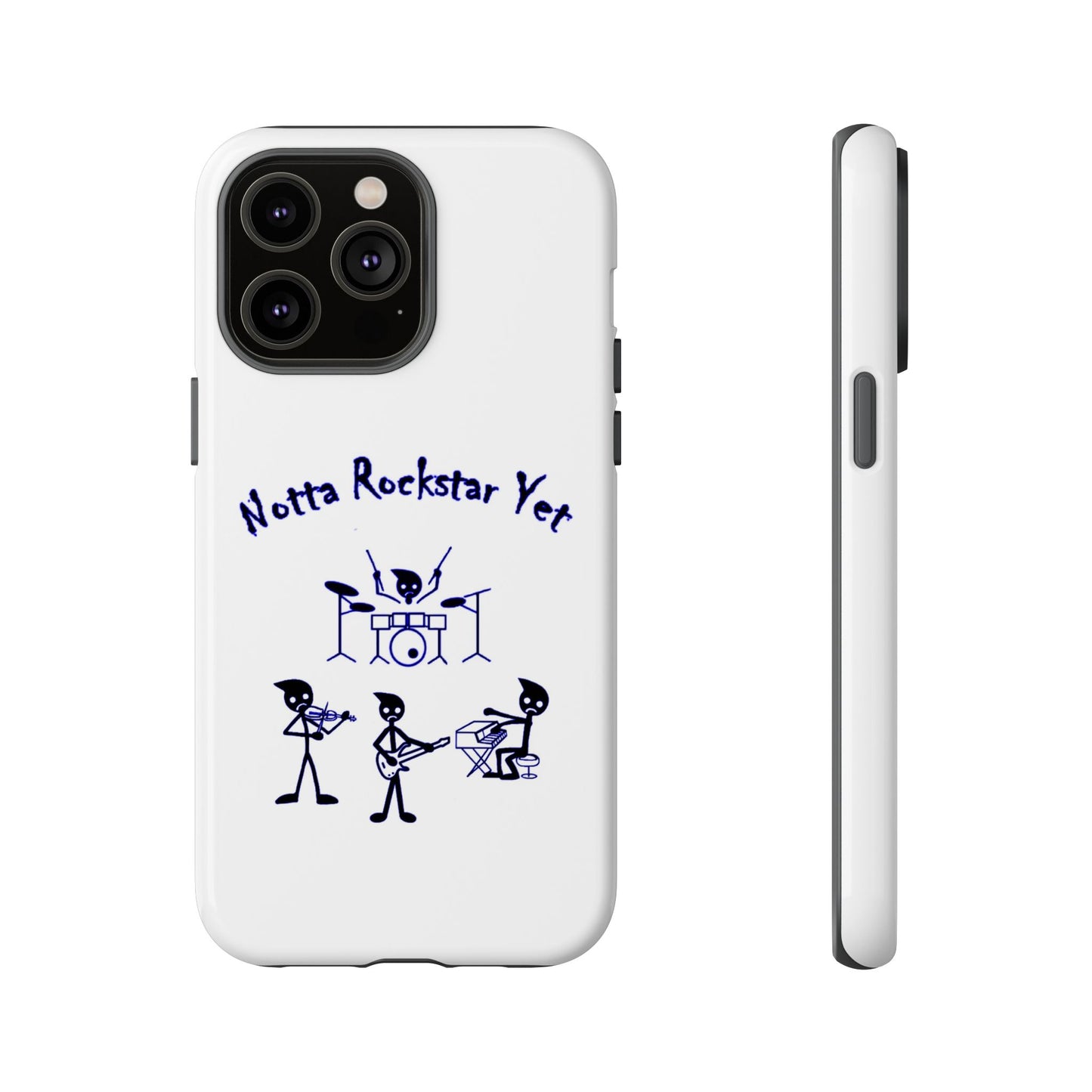 Notta Rockstar Yet Phone Case (Blue)