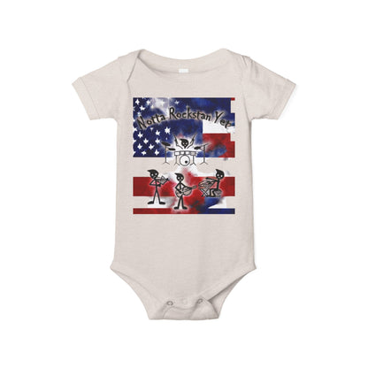 Notta Rockstar Yet-Infant Jersey One Piece - American