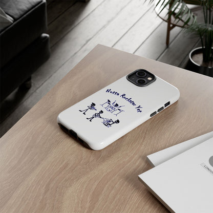 Notta Rockstar Yet Phone Case (Blue)