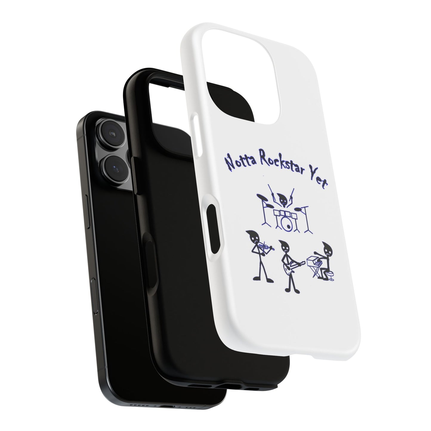 Notta Rockstar Yet Phone Case (Blue)