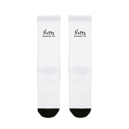 Notta Rockstar Yet-Crew Socks