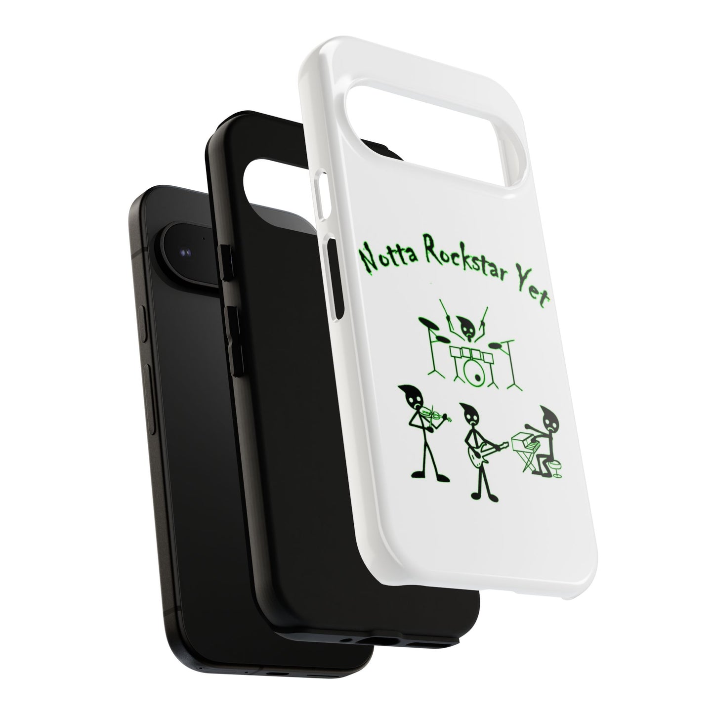 Notta Rockstar Yet Phone Case (Green)