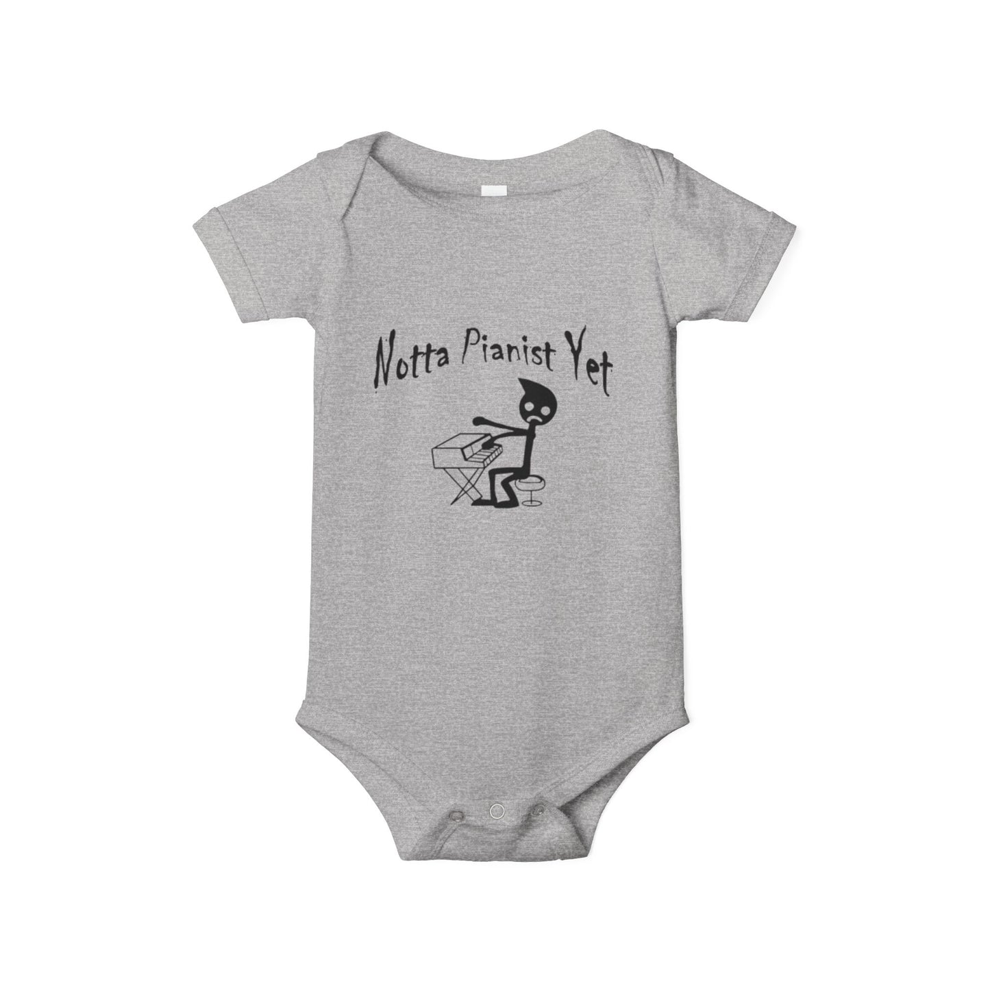Notta Pianist Yet-Infant Jersey One Piece - American