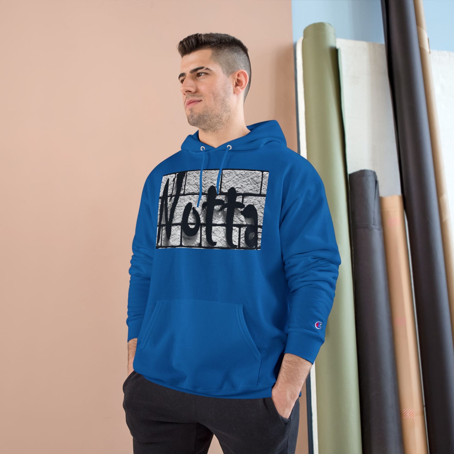 Notta Rockstar Yet Champion Hoodie - Street Style Sweatshirt
